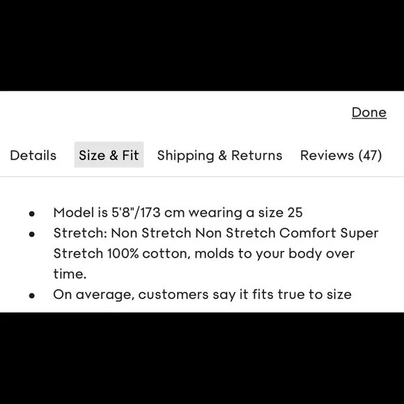 Aritzia Demin Forum Joni High Rise Loose - Picture 11 of 11